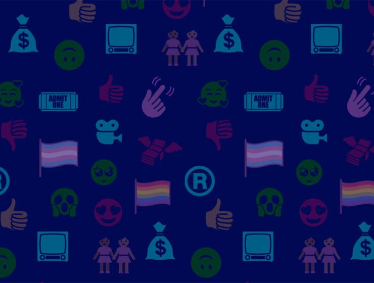 graphic with symbols of inclusivity
