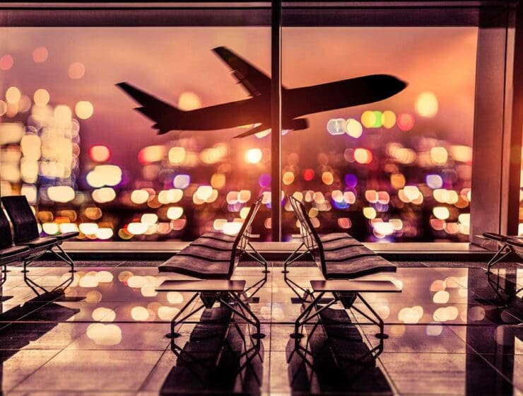 waiting room at airport