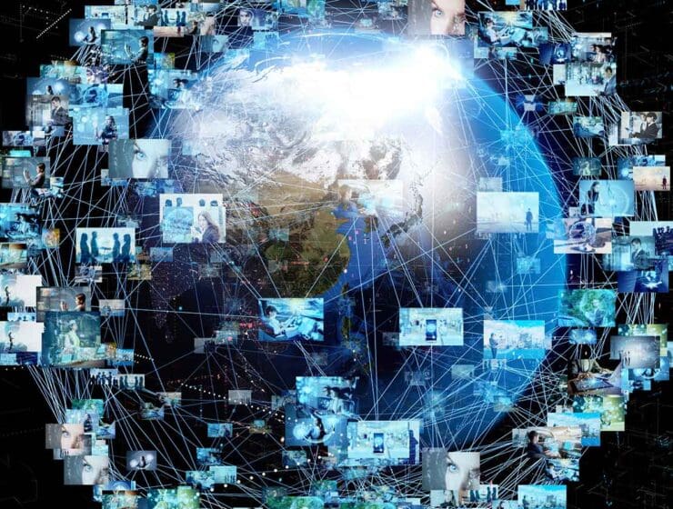 tv screens around the world