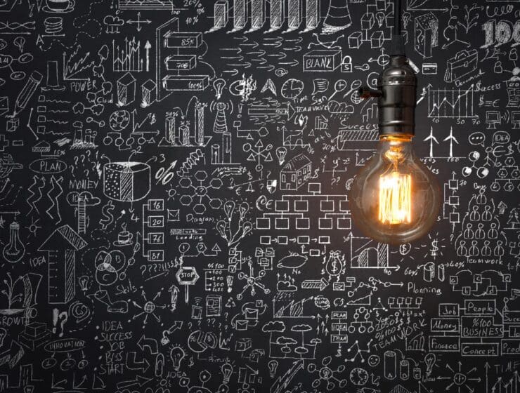 Business strategy concept stock photo